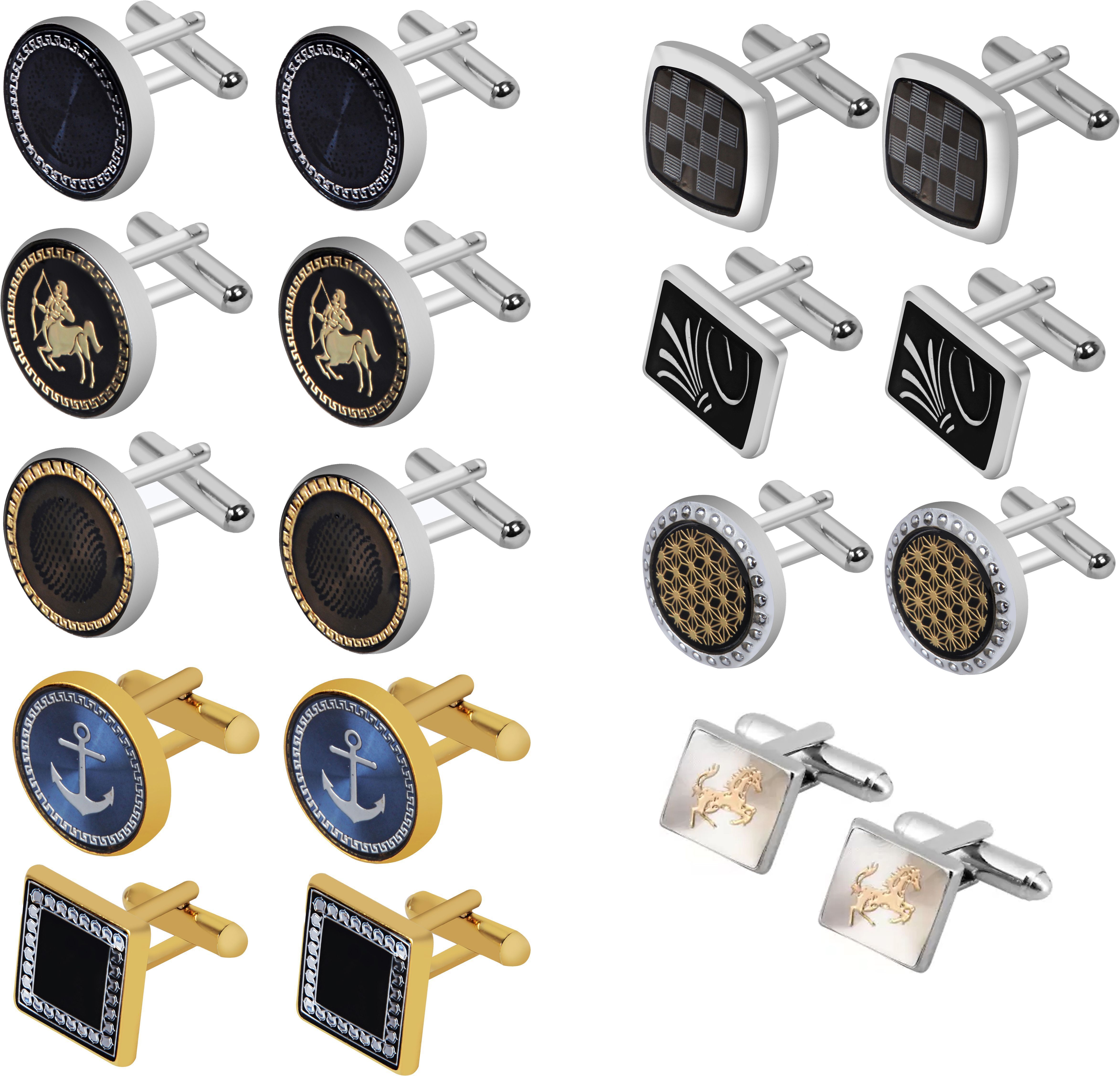 EXOTICA Fashions Brass Cufflink-picture-24