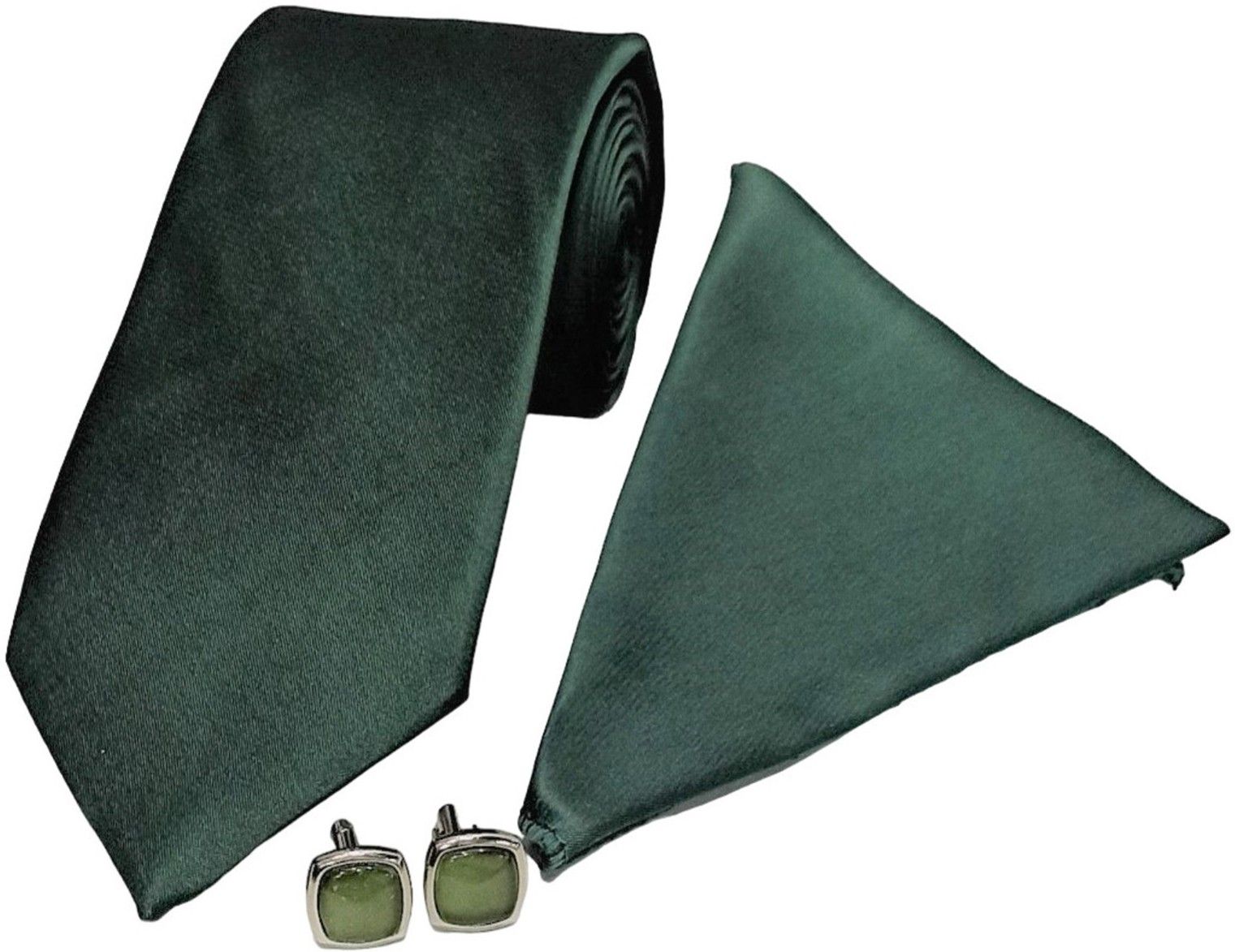 TIE & CUFFS Satin Tie & Cufflink-picture-26