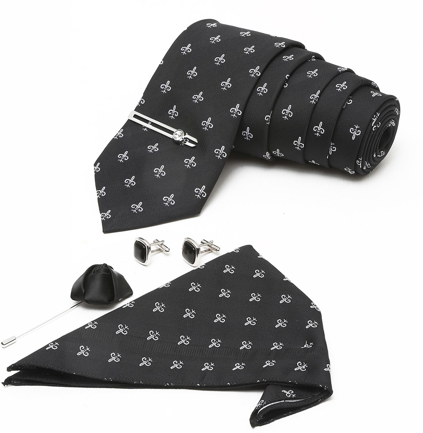 MUTAQINOTI Silk Tie & Cufflink-picture-17