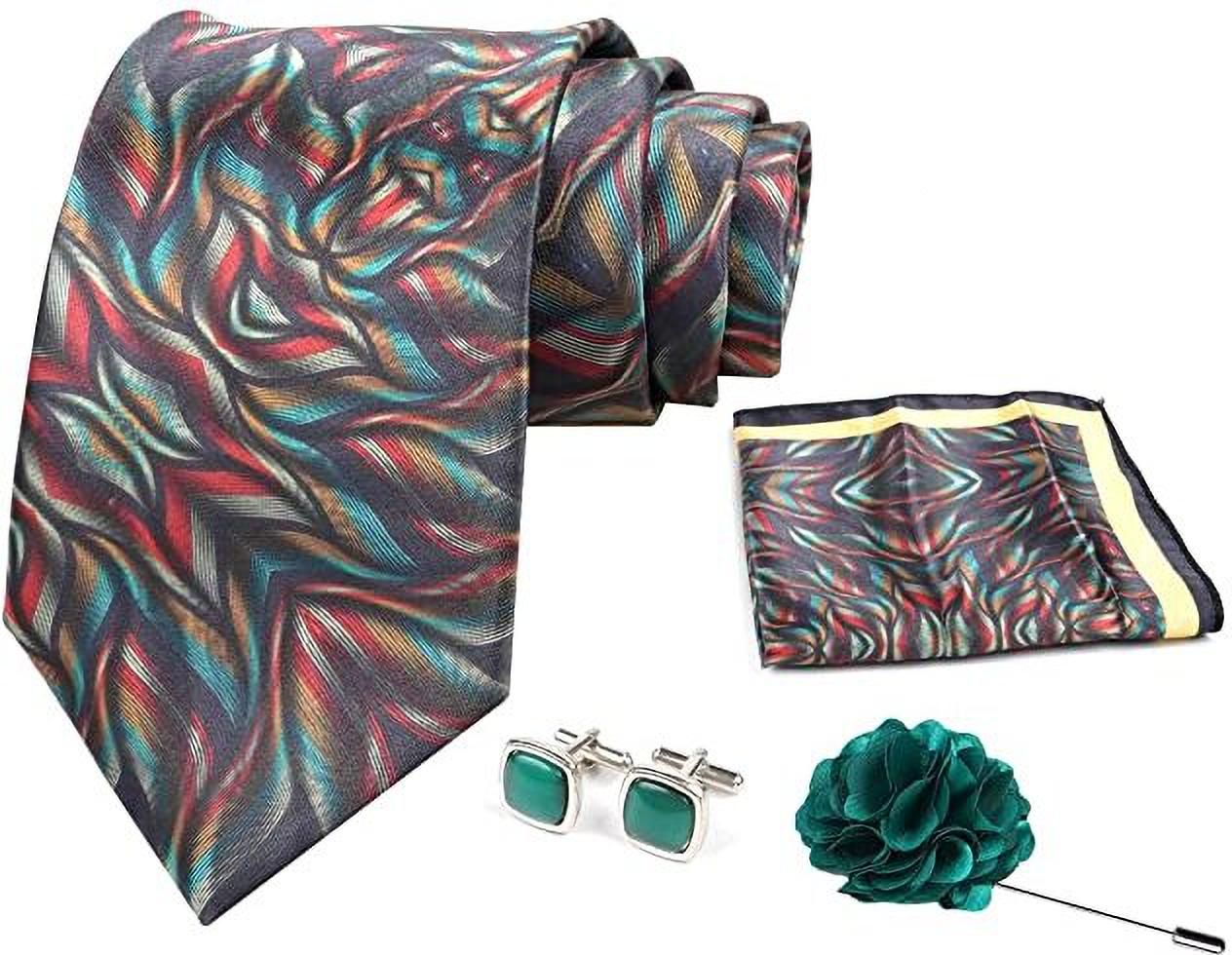 AXLON Silk Cufflink & Tie Pin Set-picture-17