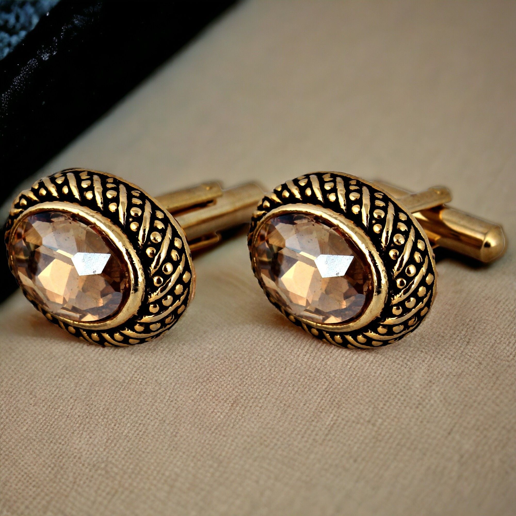Lucky Jewellery Alloy Cufflink Set-picture-42