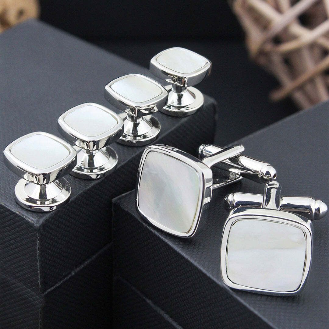 PELUCHE Brass Cufflink Set-image-18