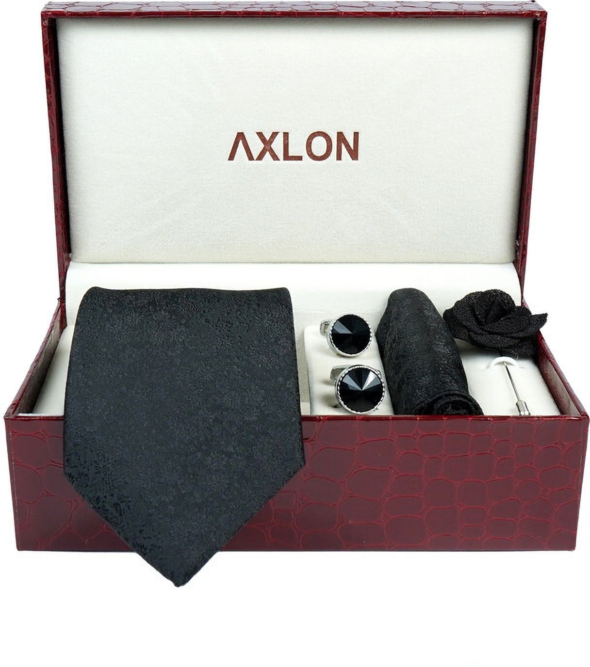 AXLON Silk Cufflink & Tie Pin Set-picture-12
