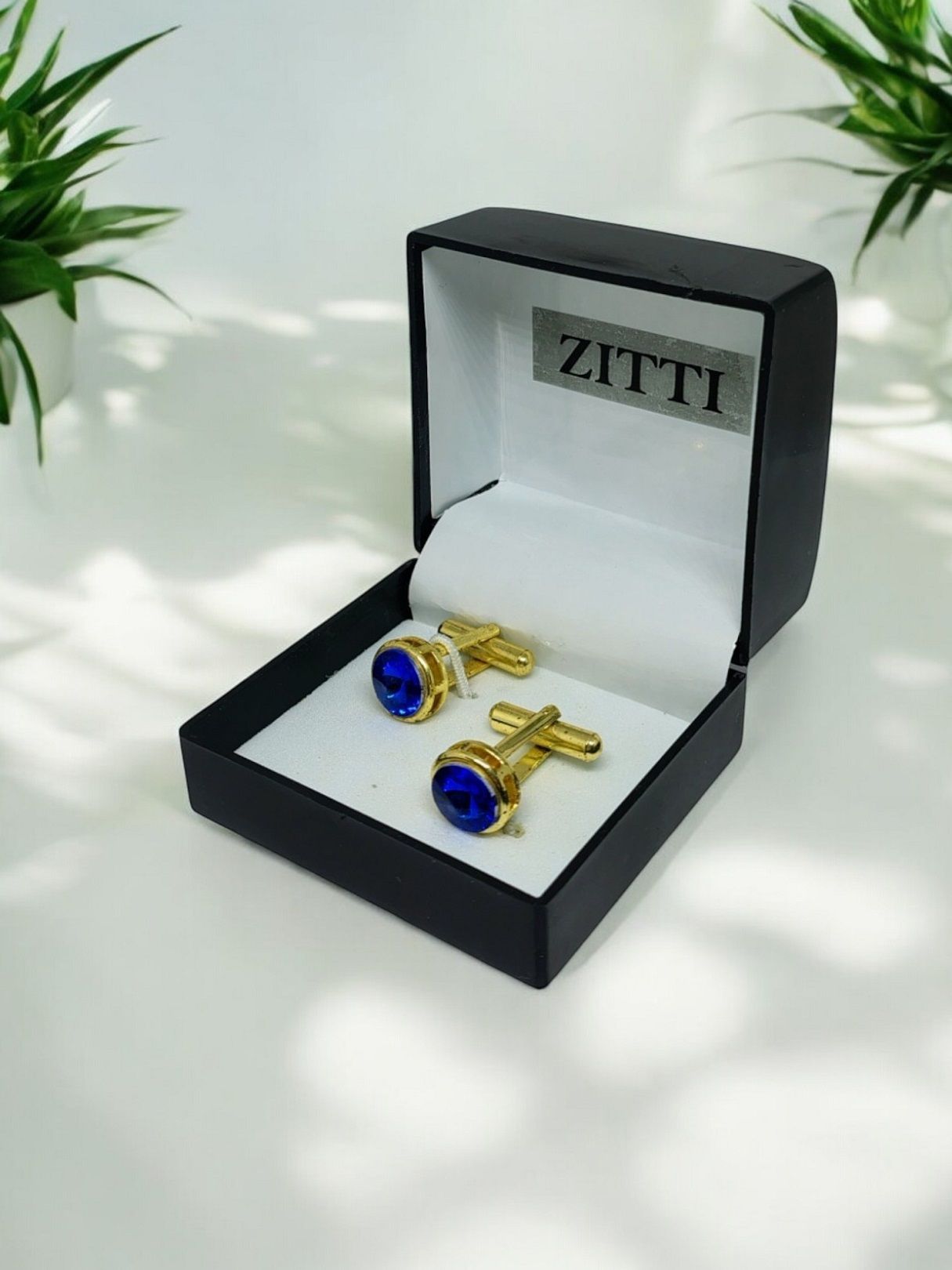 Zitti Brass, Stainless Steel, Steel Cufflink