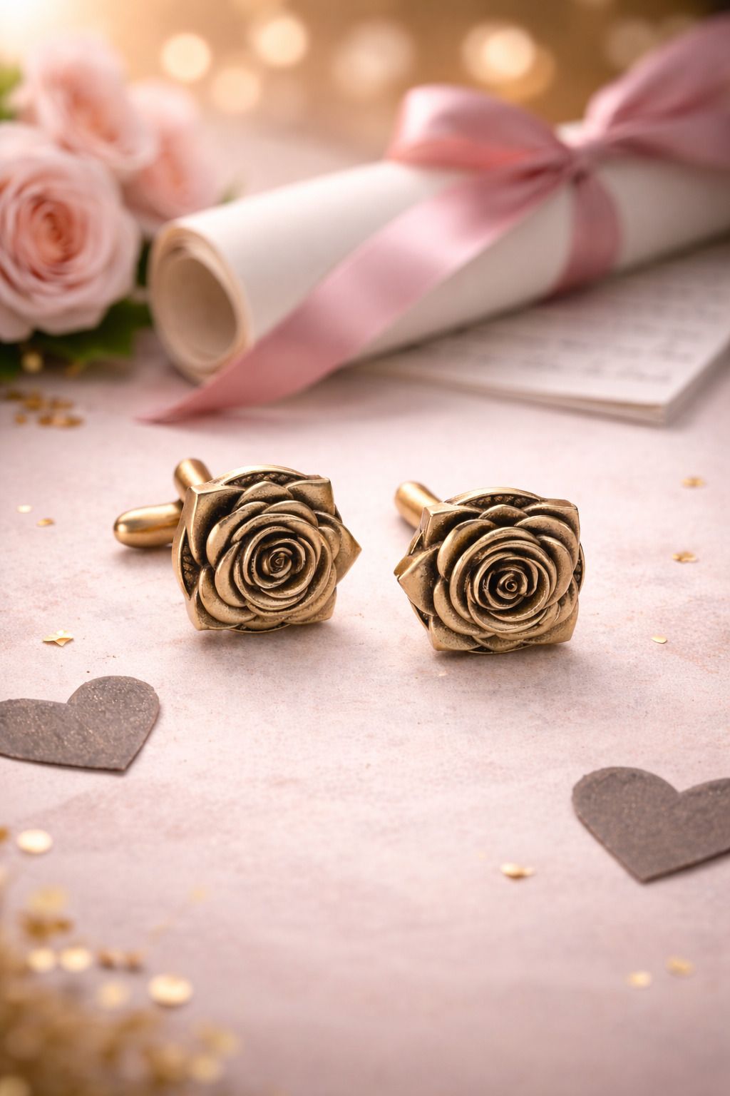 Miskari Brass Cufflink