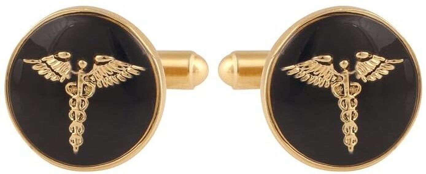 OEMBESTSELLER Brass Cufflink & Tie Pin Set
