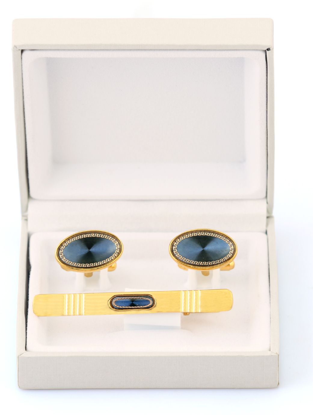 TIEPIN Brass, Metal Cufflink & Tie Pin Set-picture-13