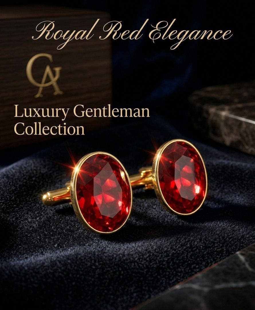 AMRAT NAATH JEWELLERS Brass Cufflink-picture-12