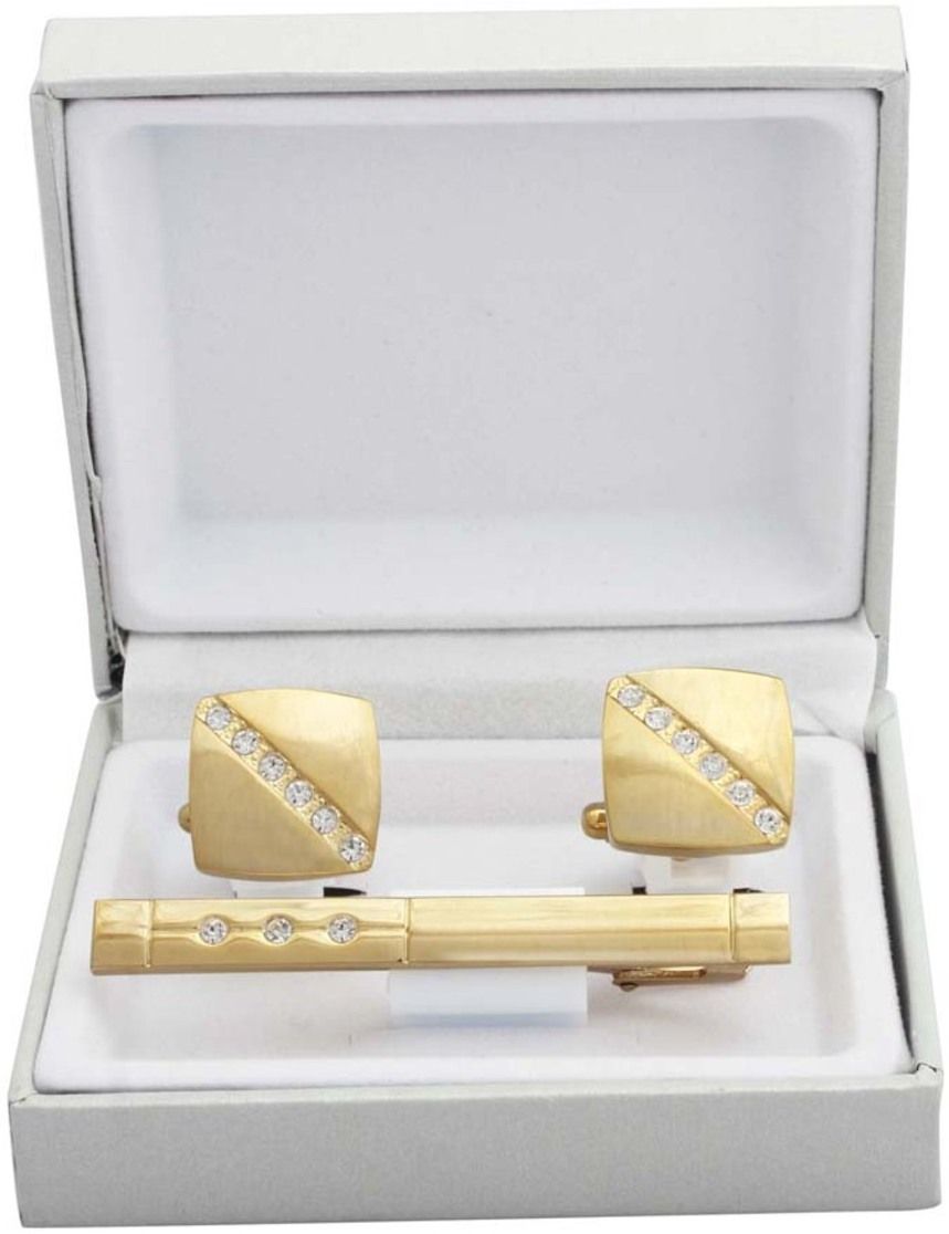 TIEPIN Brass, Metal Cufflink & Tie Pin Set-picture-17