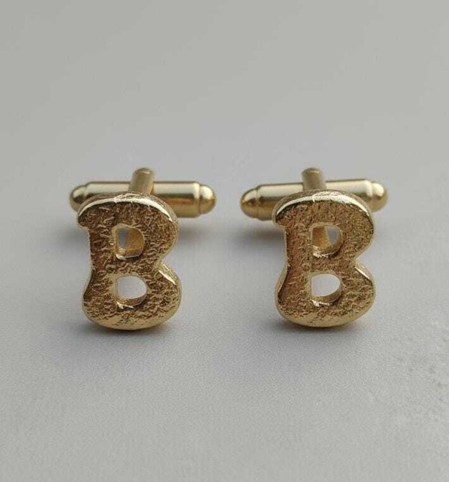 OrnateSilver Brass Cufflink Set