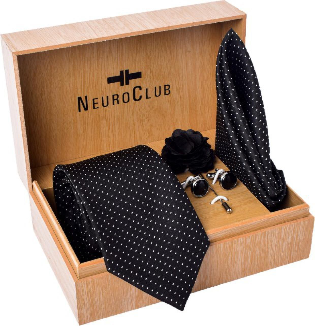 NEUROCLUB Metal Cufflink & Tie Pin Set-picture-23