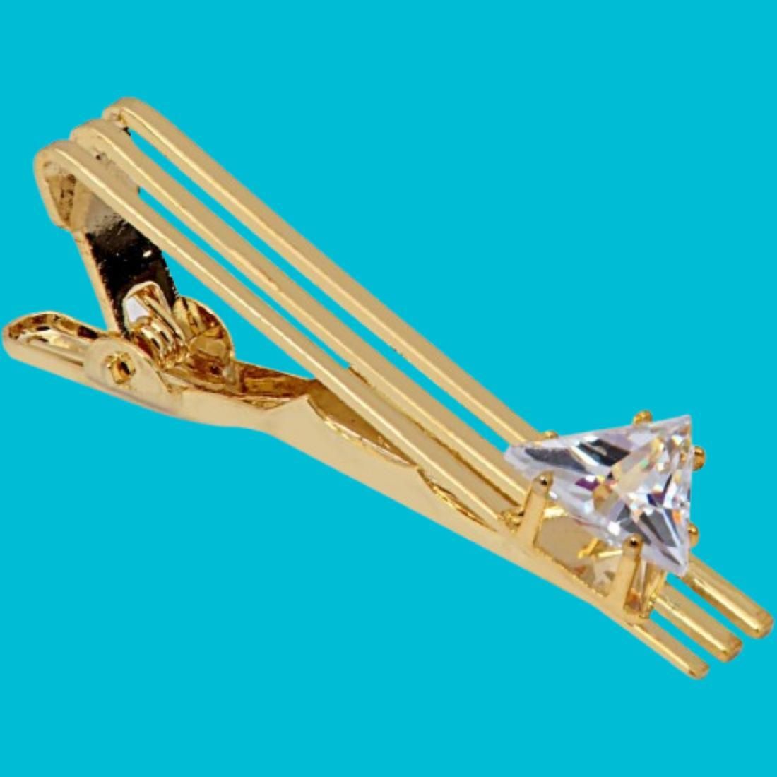 Shiv Brass Tie Pin Set-picture-17