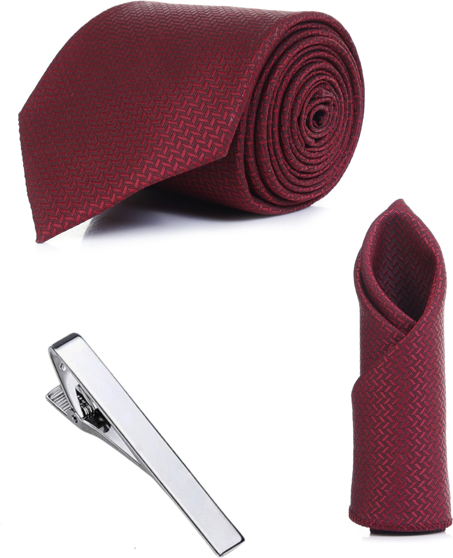 RANDOM STRIPE Satin Tie Pin Set-picture-18