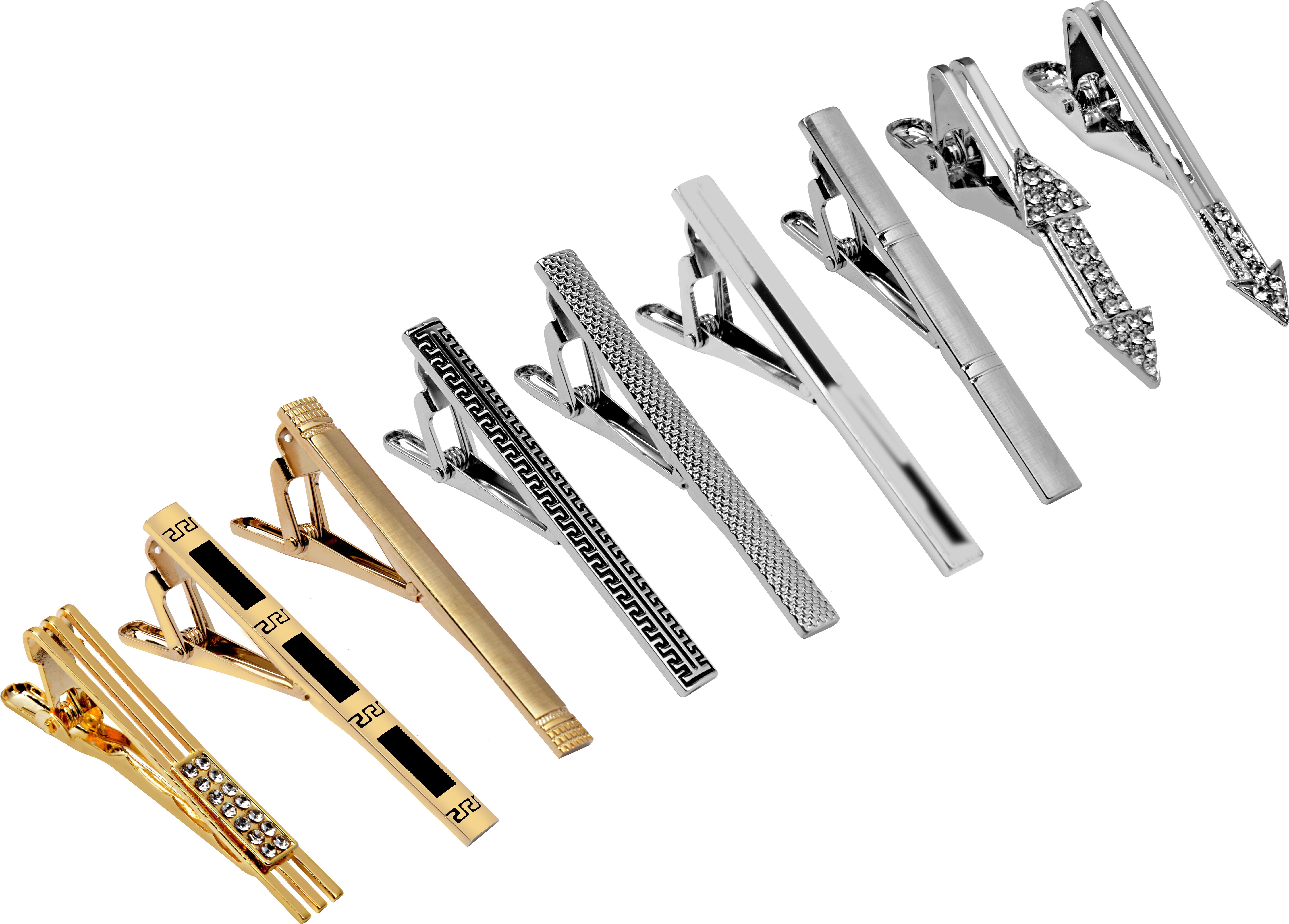 EXOTICA Fashions Brass Cufflink & Tie Pin Set-picture-18