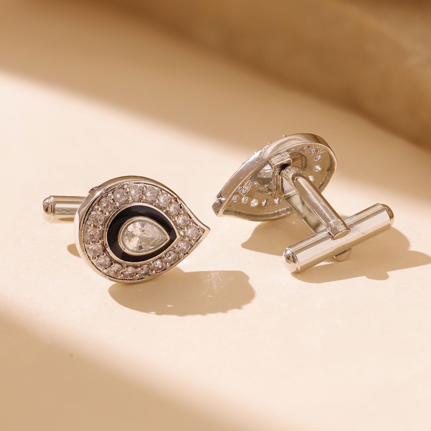 Voylla Brass Cufflink Set-picture-16