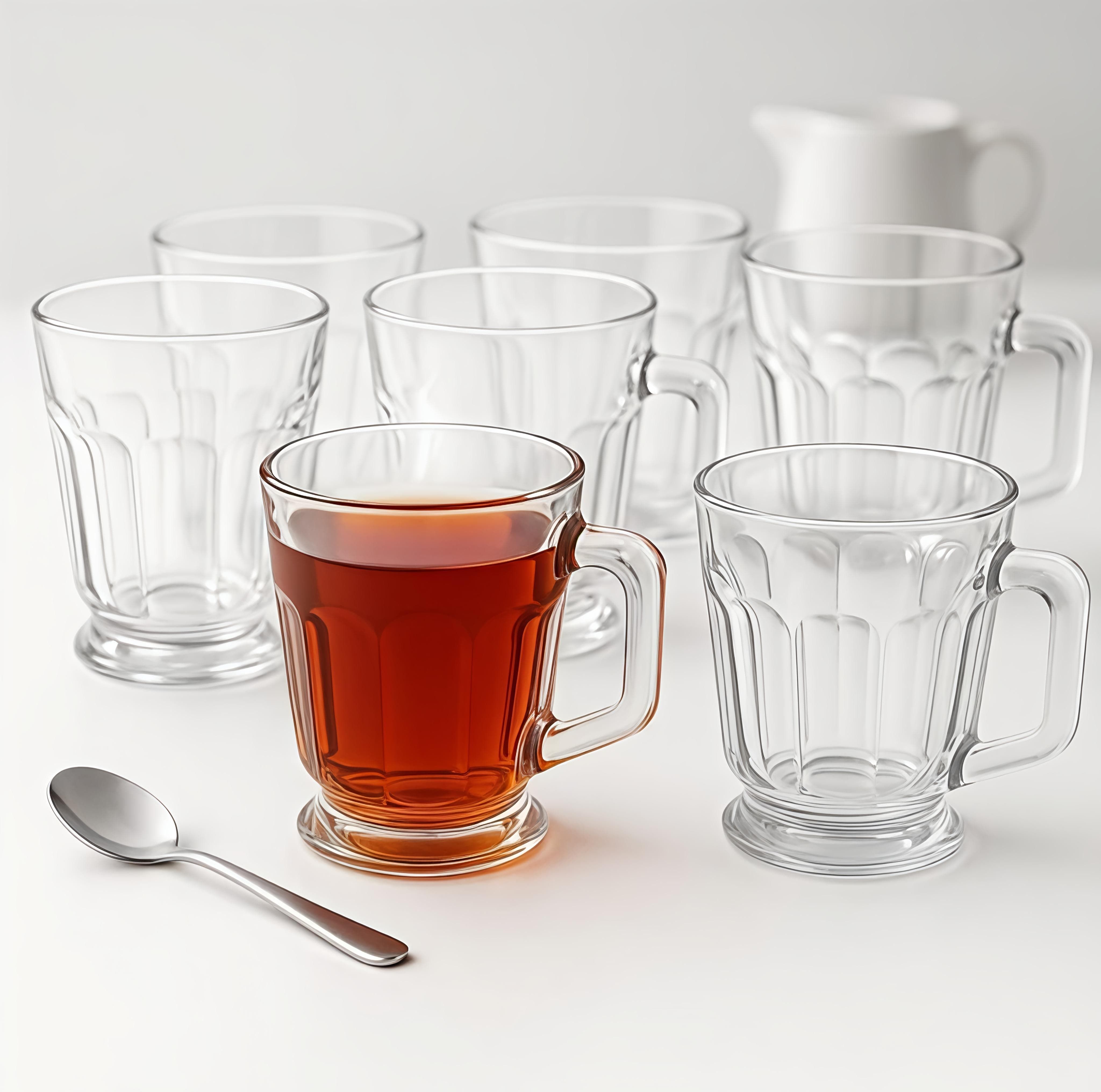 Pack of 6 Glass Coffee Mug,Tea Cup 145ml, for Daily Use-image-26