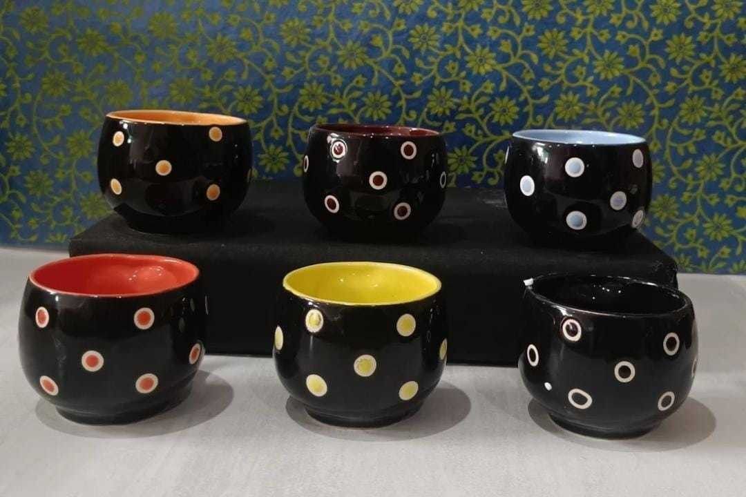 sjs Bone China Tea Cups Set of 6 | Coffee Mugs for Home Office, perfect for gifting-picture-15
