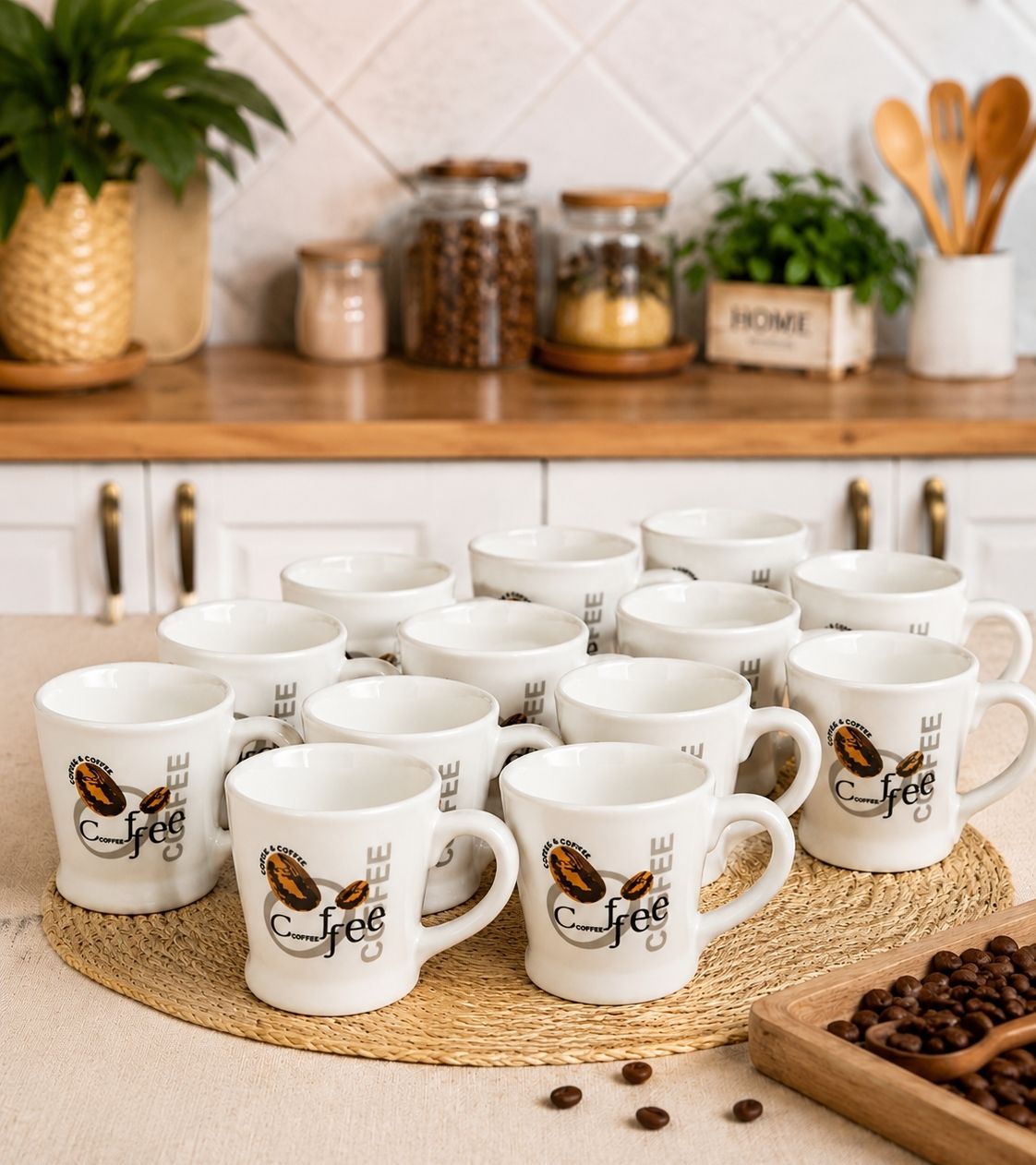 buddha caremic Pack of 12 Ceramic Tea cup and coffee Cup pack of-picture-41