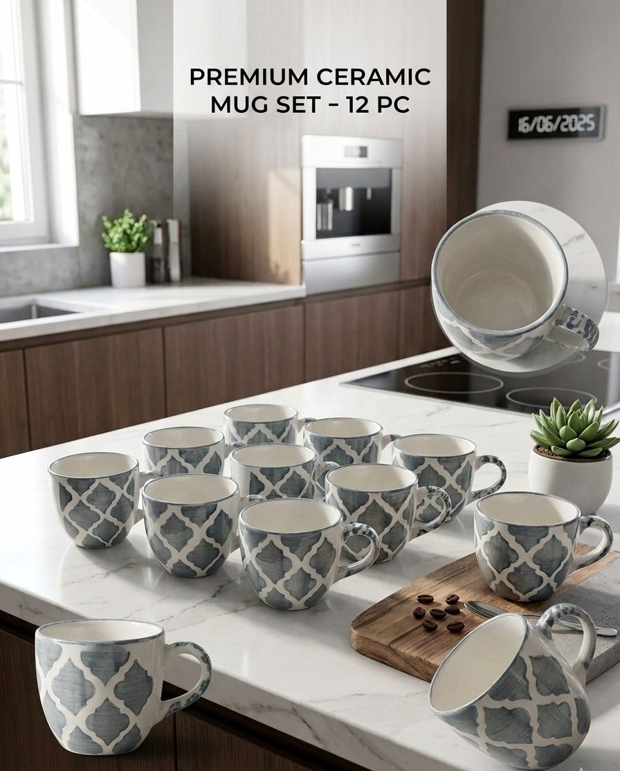 rimjhim Pack of 12 Ceramic-picture-47