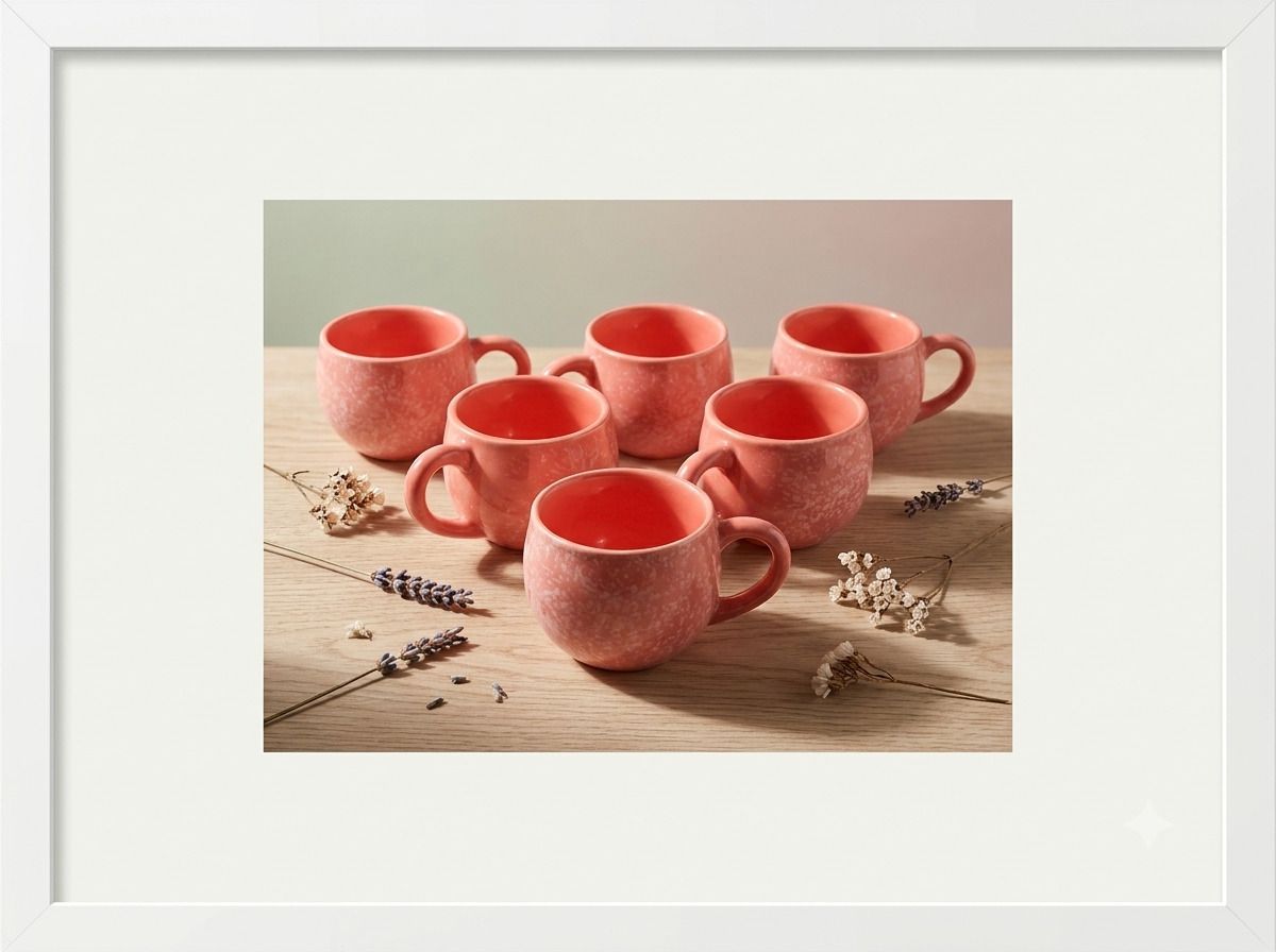 Ceramic Pink kuliya cup-image-14