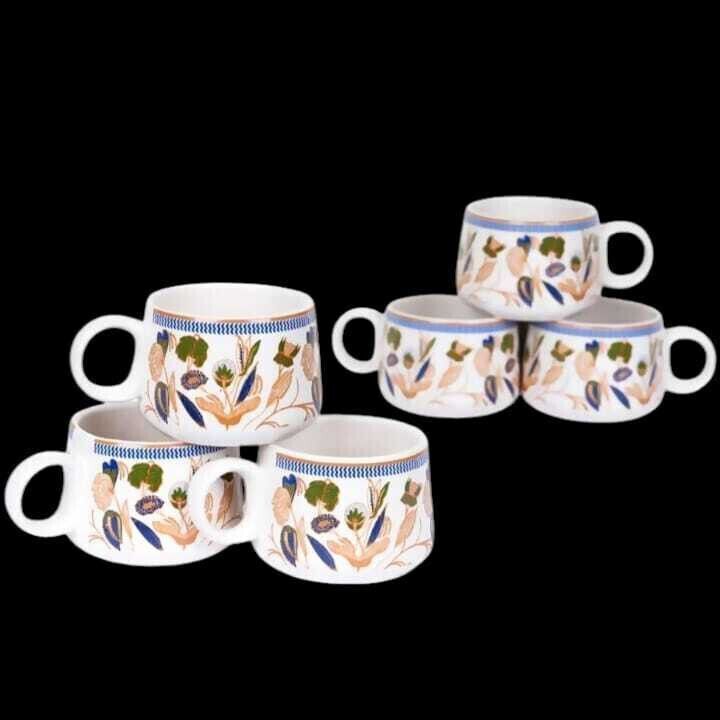aav world cup Pack of 6 Ceramic CARPET 14 IN gorgeous art cup-picture-45