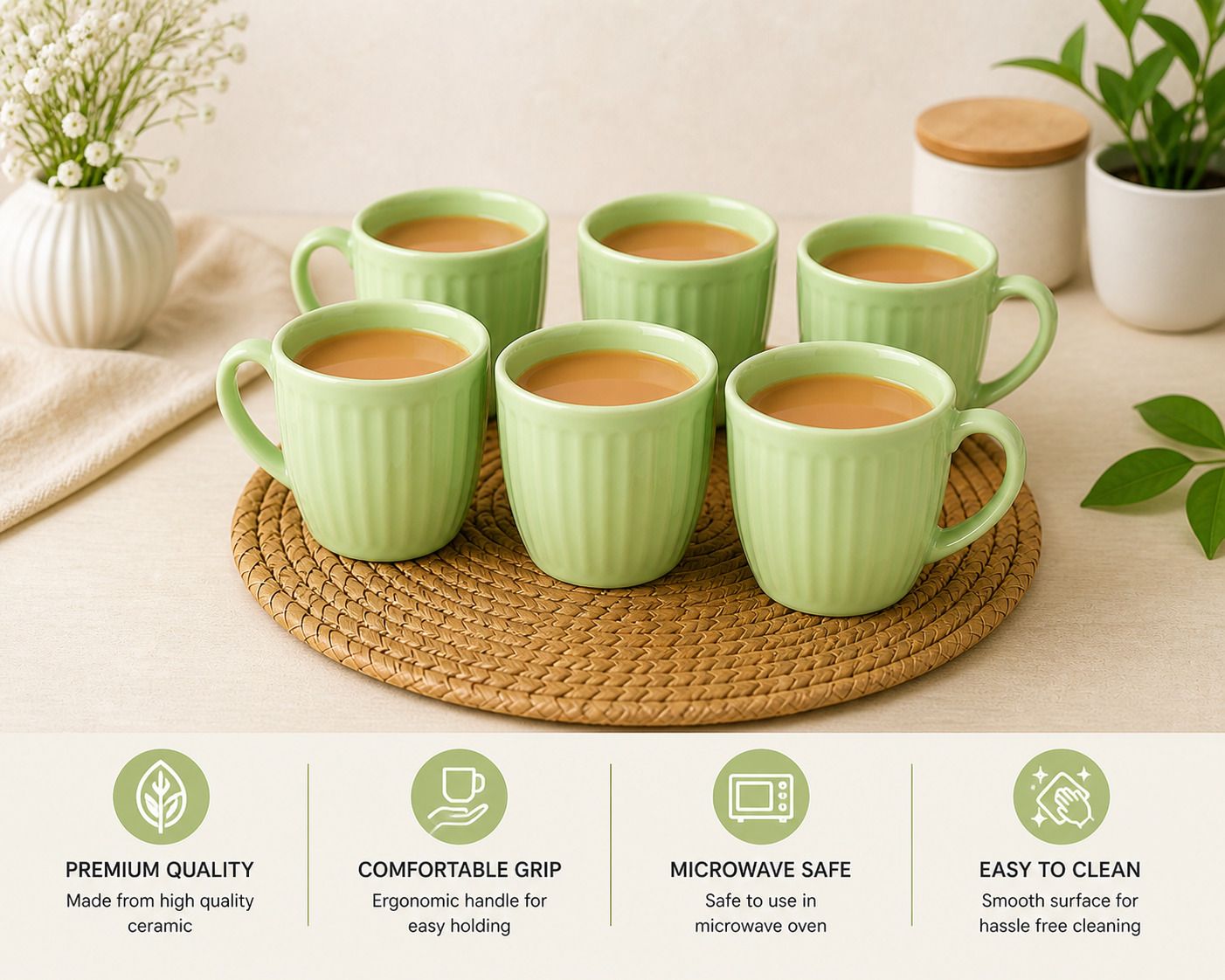 originalceramics Pack of 6 Ceramic ORGCRM-Green-1024-picture-45