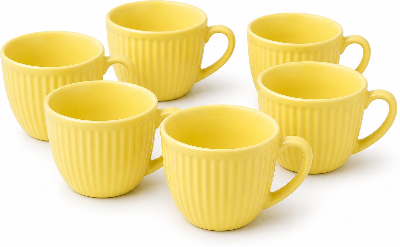 originalceramics Pack of 6 Ceramic ORGCRM-Yellow-1012-picture-43