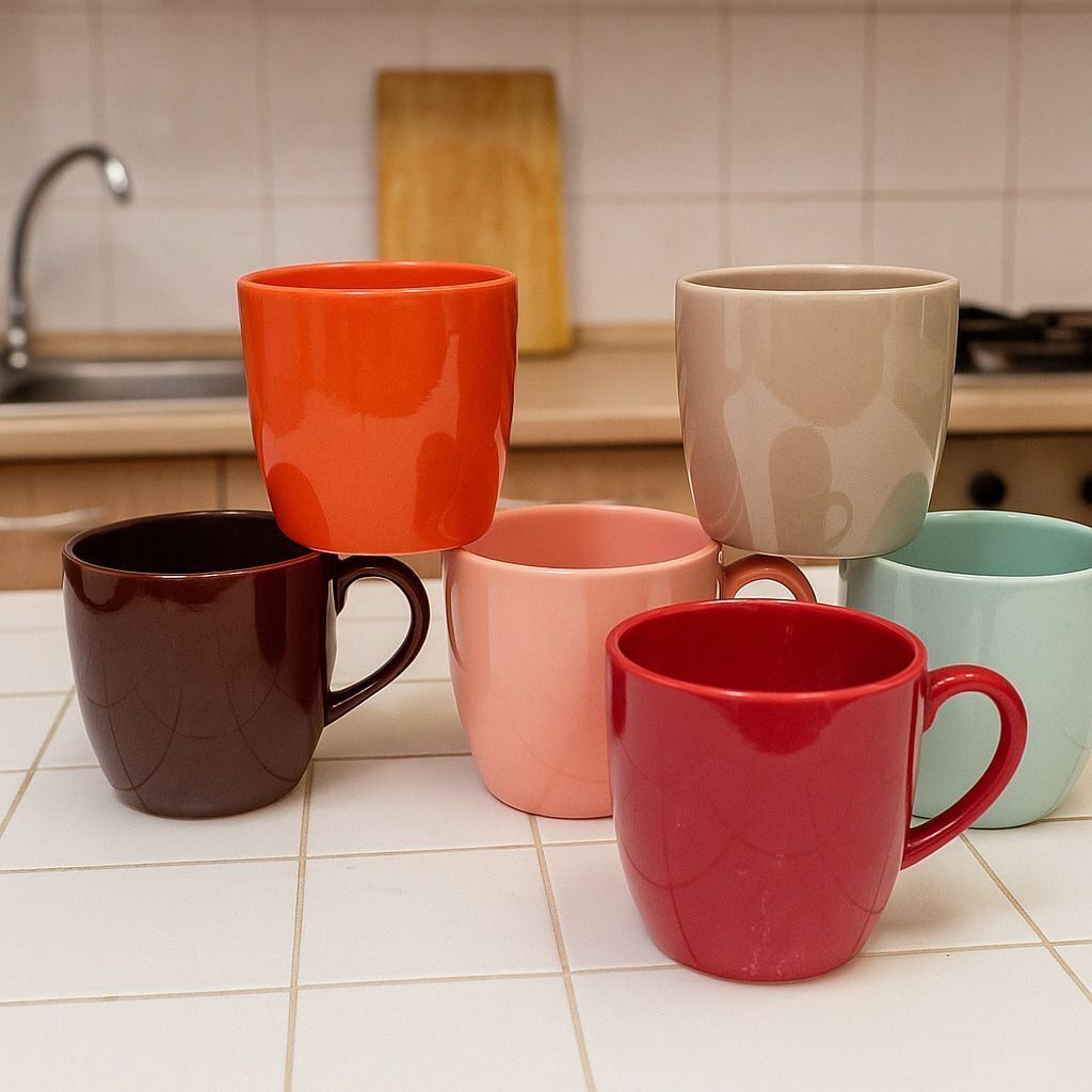 shailzz's Bone China Tea Cups Set of 6 | Coffee Mugs for Home Office, perfect for gifting-picture-21