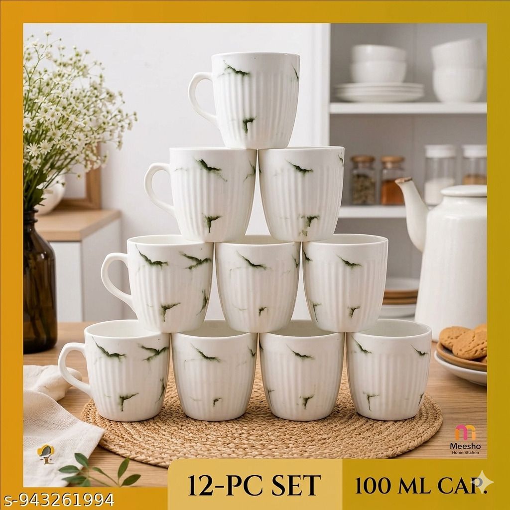 buddha caremic Pack of 12 Ceramic Tea cup and coffee Cup-picture-22