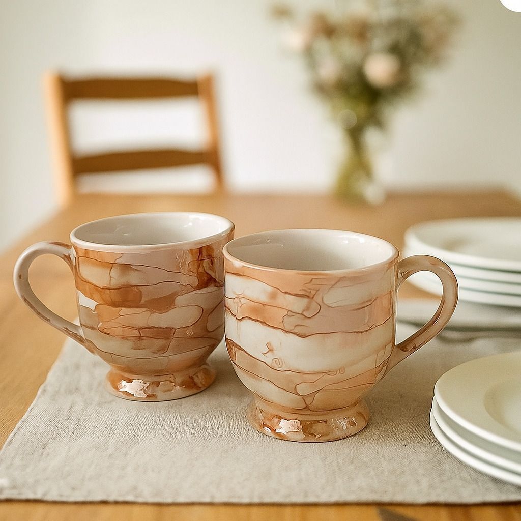 love unlimited Ceramic Tea Cups Set of 6 | Coffee Mugs for Home Office, perfect for gifting-picture-20