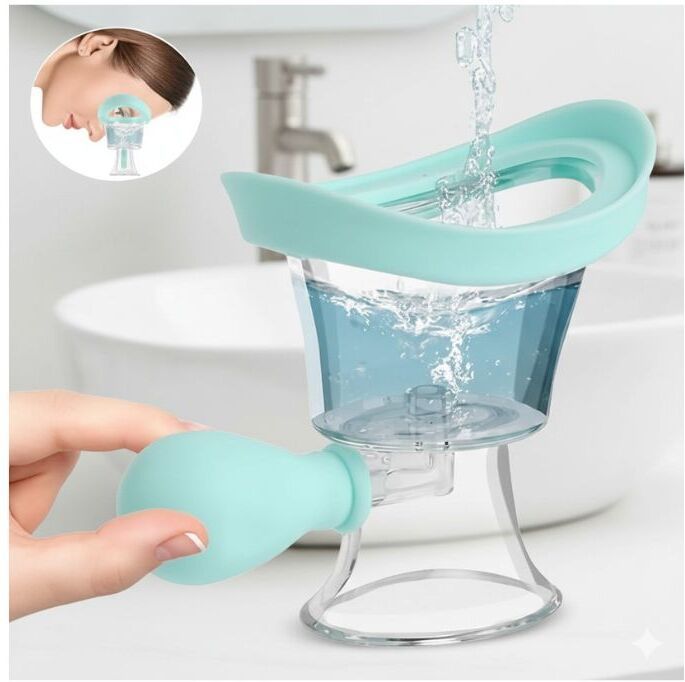 beauty bright Pack of 1 Silicone Silicone Eye Wash Cup,Squeeze Rinsing Eye Wash Cup E109-picture-33