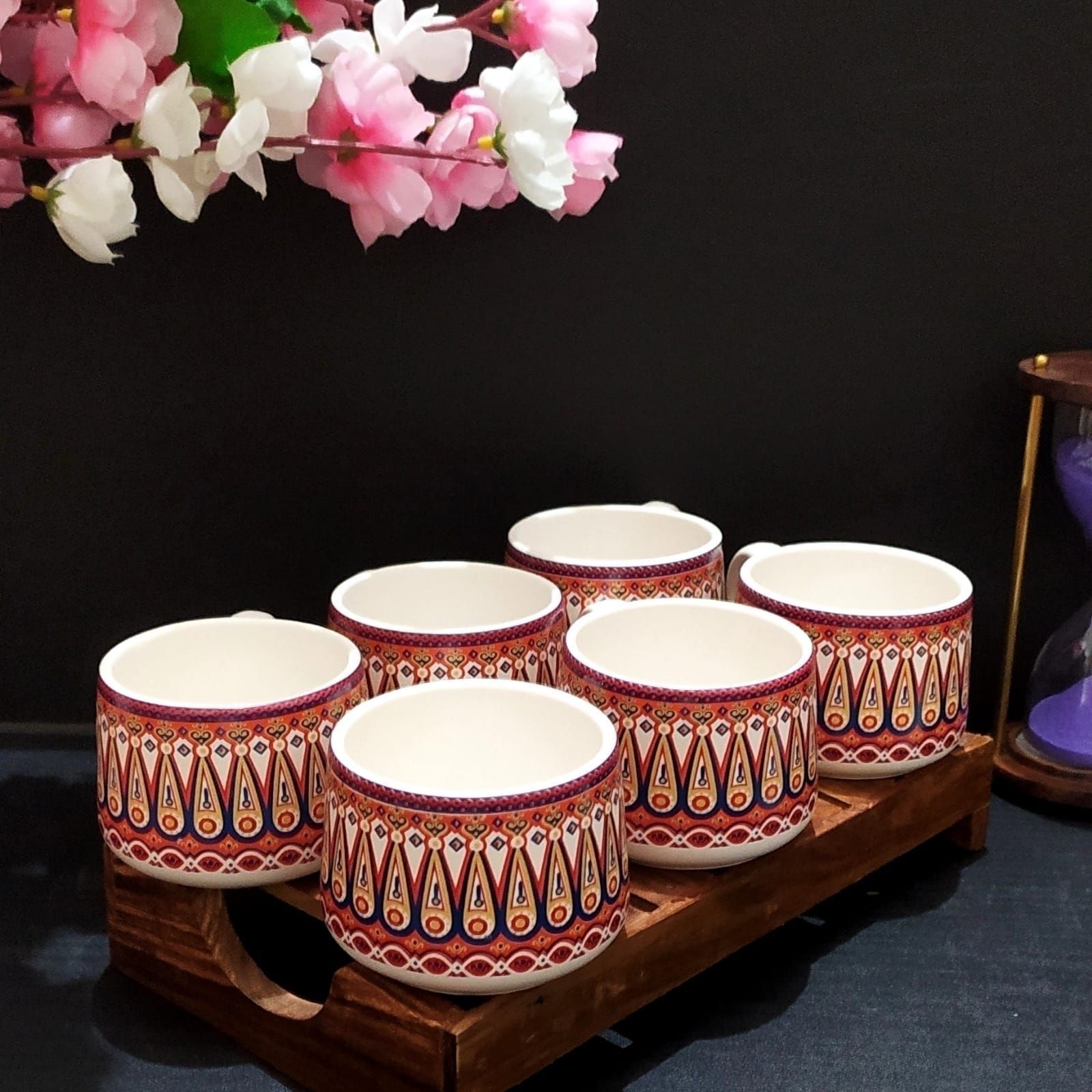 aav world Ceramic gorgeous art cup-picture-26