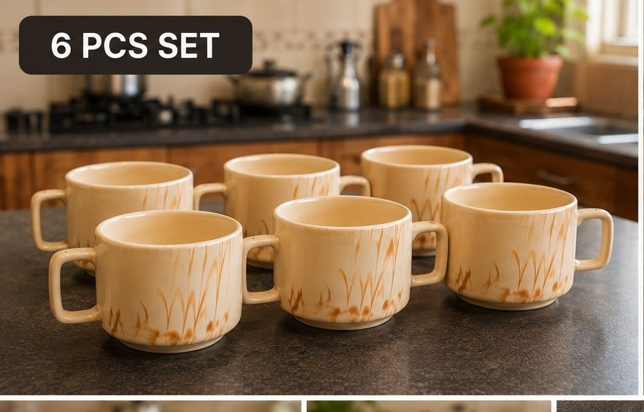 buddha caremic Pack of 6 Ceramic-picture-28