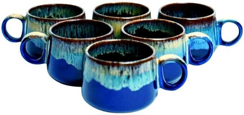 aav world cup Pack of 6 Ceramic royal bluetea cup-picture-16