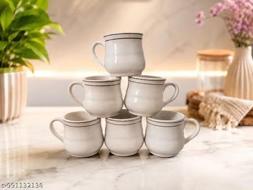 royes creations Pack of 6 Ceramic-picture-19