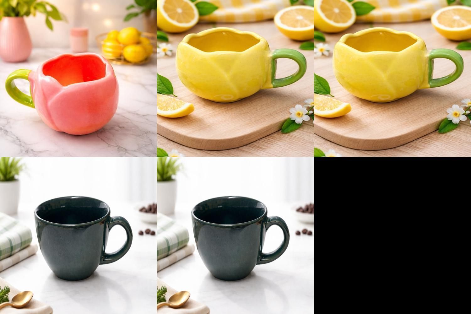 shyam Ceramic pack of 5cup_set_multicolour_ceramic-720-picture-3