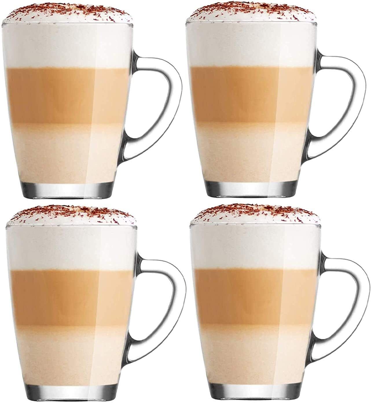 Pack of 6 Glass YERA MOCHA MUGS CT8B 255ML-picture-13