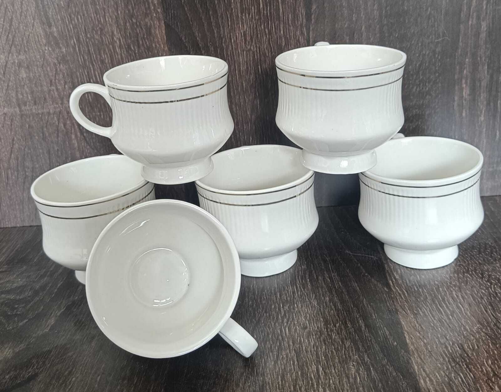 Bone China Tea Cups Set of 6 | Coffee Mugs for Home Office, perfect for gifting-image-30