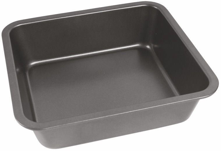Deep Square Non-Stick Bread Loaf Cake Mould Pan Tray for Baking - 26cm Cupcake Maker
