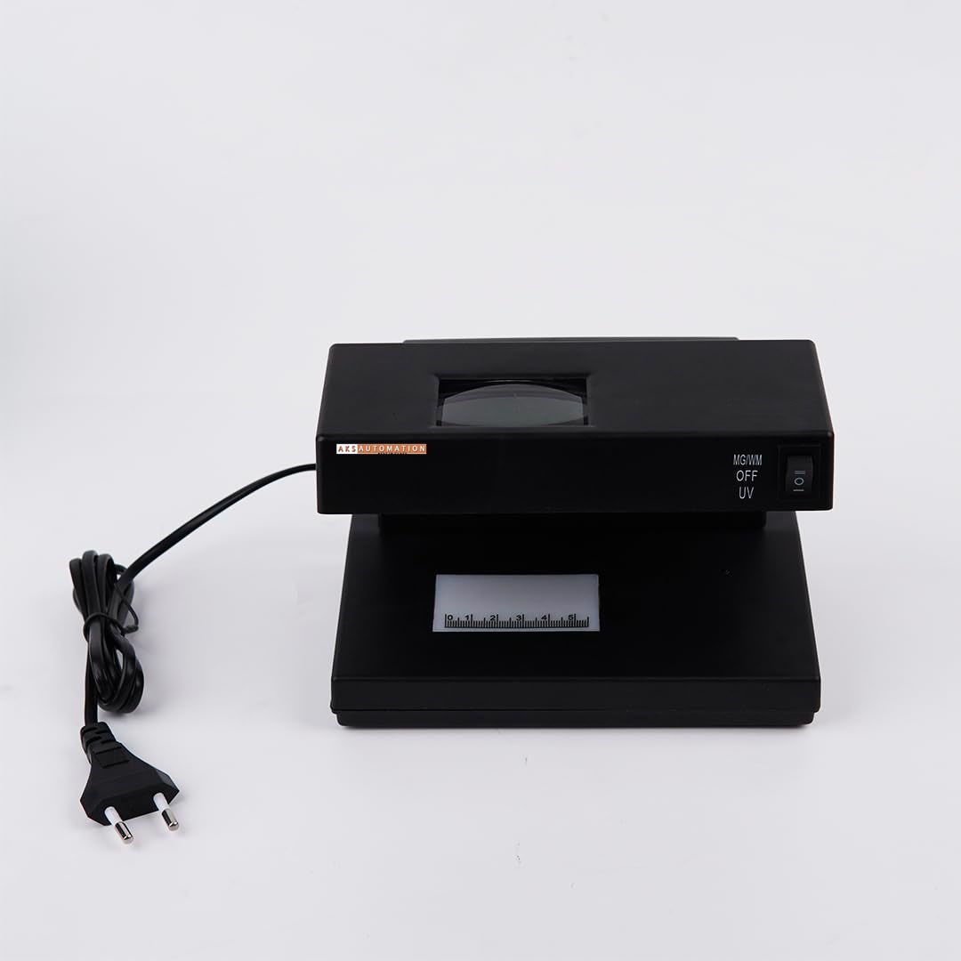 INGENRIC AKS Mini Fake Note Detector Countertop Counterfeit Currency Detector-picture-18