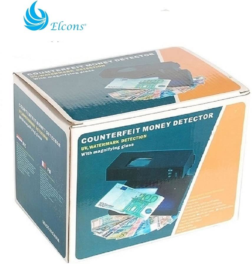 ELCONS Uv MIni fnd Countertop Counterfeit Currency Detector-image-26
