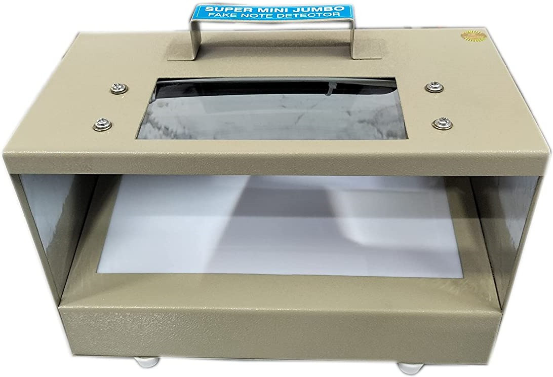 SWAGGERS Super Mini Jumbo Fake Note/Money Detector with UV Blue and White Light Handheld Currency Detector image 1