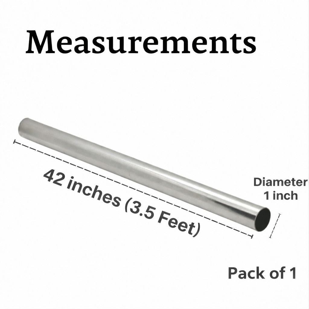 Silver Curtain Rods Metal-image-35