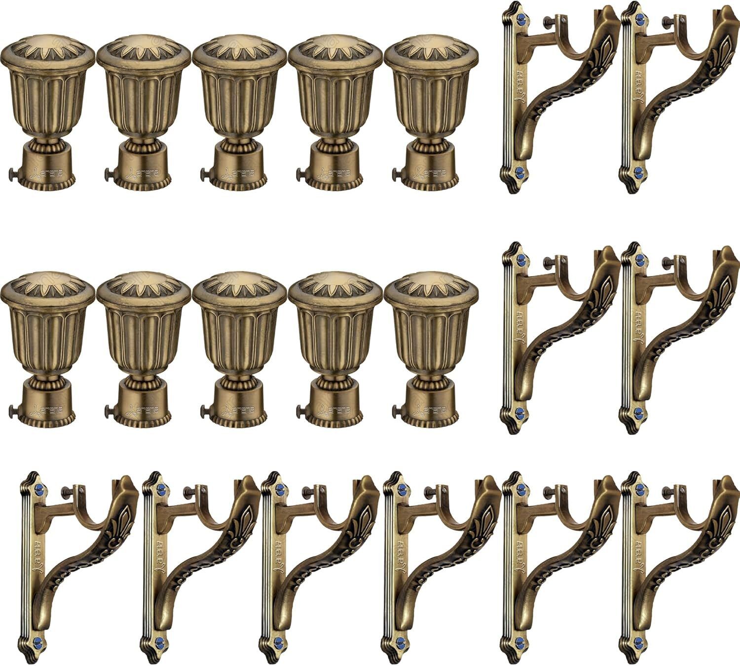 arena Brown Curtain Hooks, Curtain Knobs Metal-picture-38