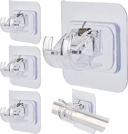 White Curtain Hooks-image-5