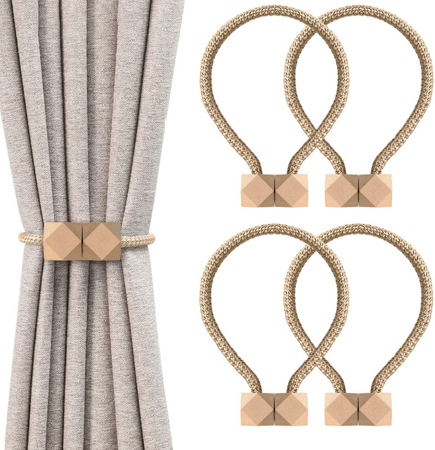 inovera Beige Curtain Hooks-picture-11