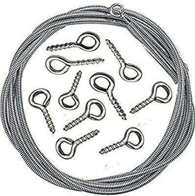 ljl traders Silver Curtain Rods, Curtain Hooks Metal-picture-18