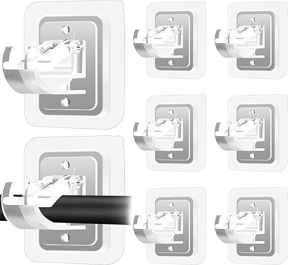 Glossy Shower Rod Hook