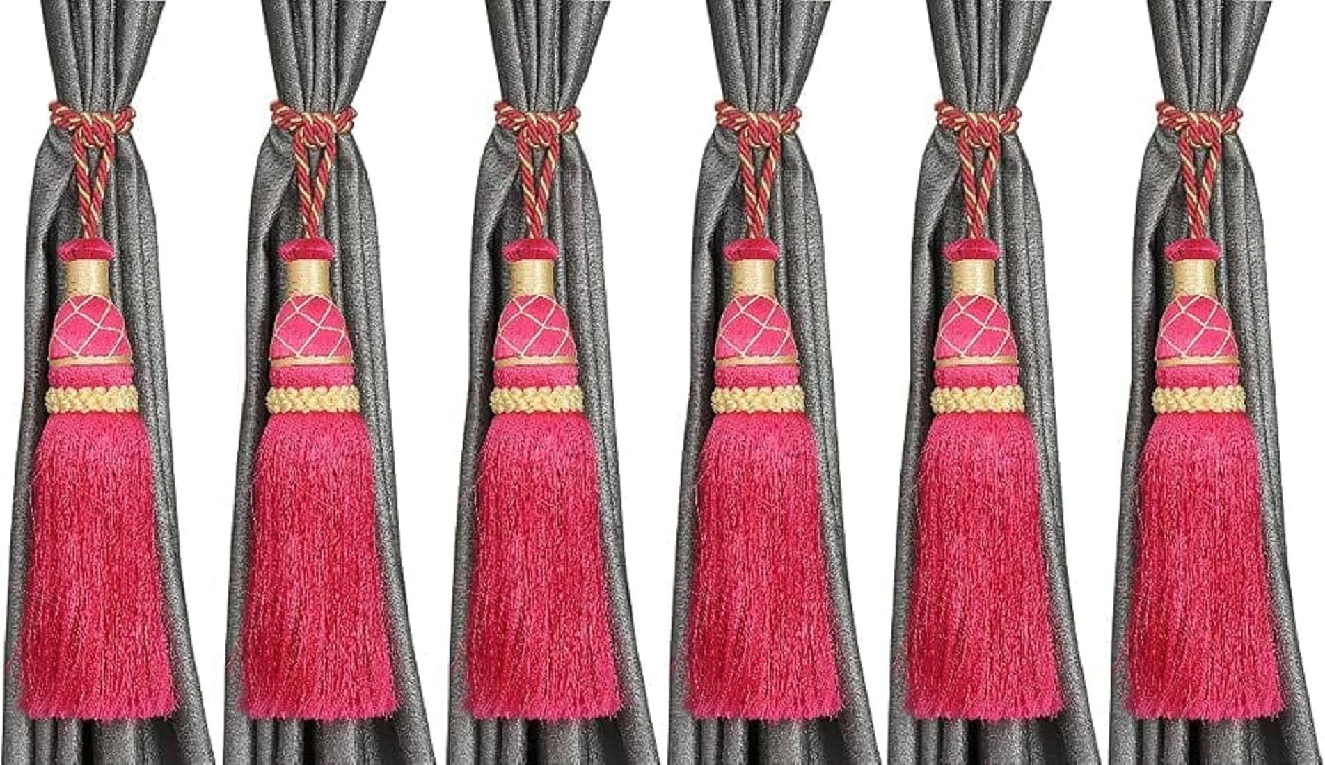 broom Pink Tassels-picture-46
