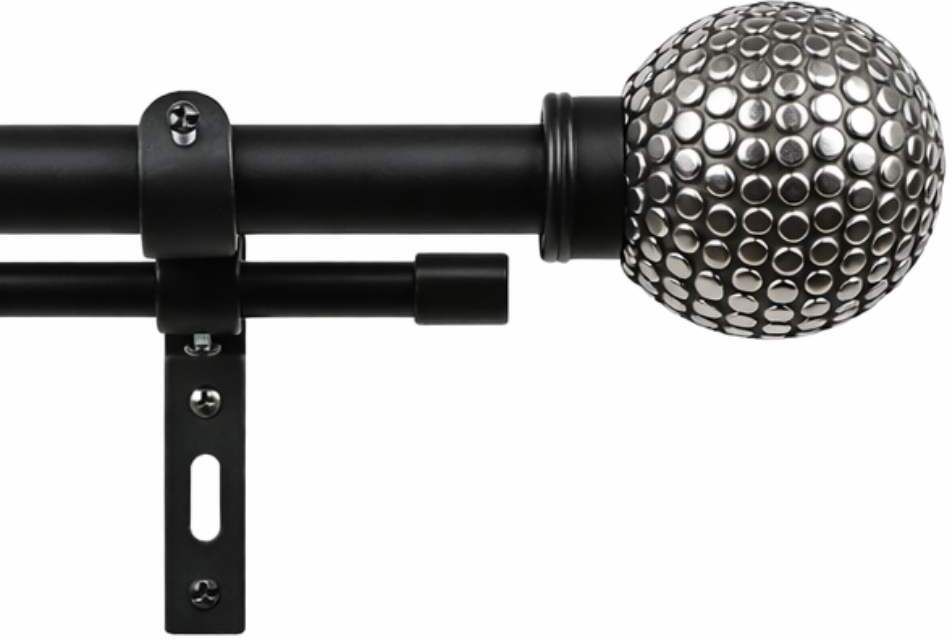 the decor mart Black Curtain Rods Metal-picture-43